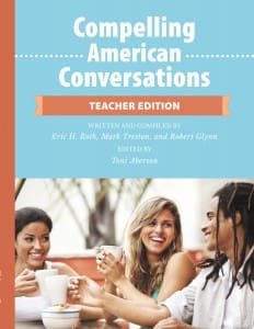 Compelling American Conversations teacher edition book cover