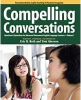 Compelling Conversations book cover with two women talking